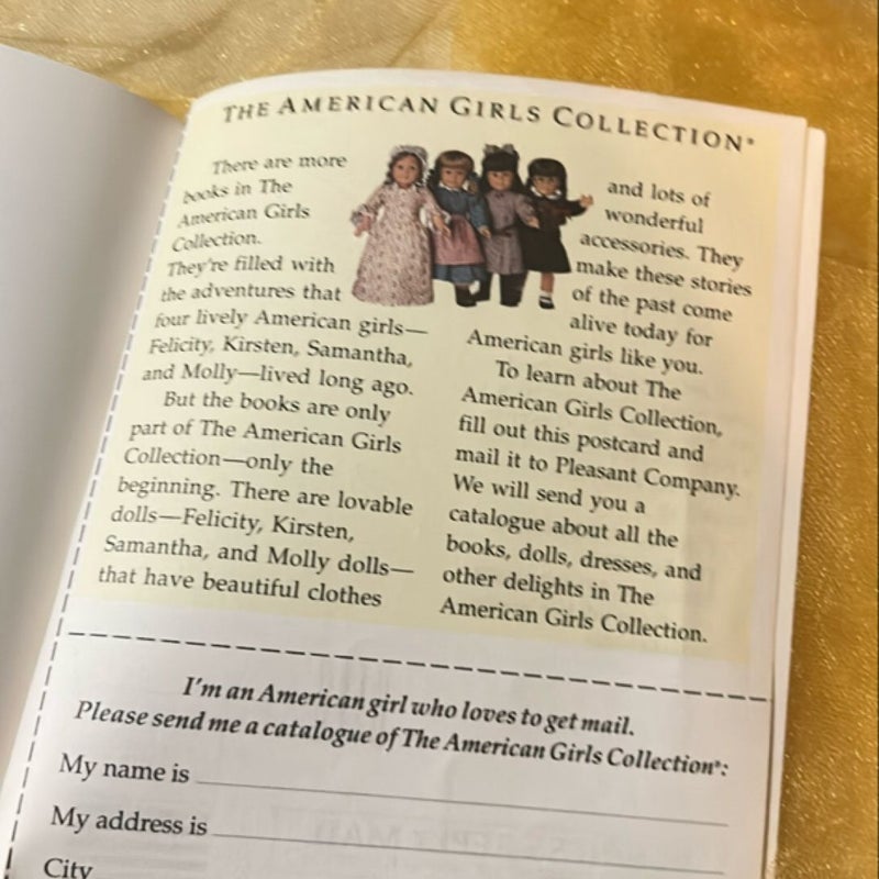 FIRST EDITION: American Girl Collection Felicity's Surprise