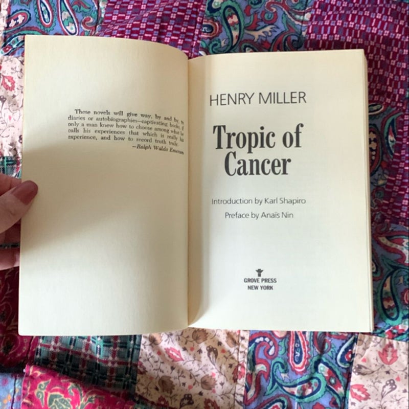 Tropic of Cancer