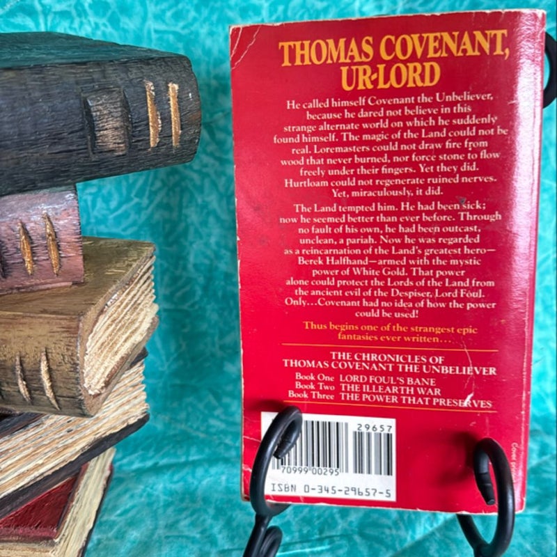 The Chronicles of Thomas Covenant the Unbeliever ( 3 book bundle)