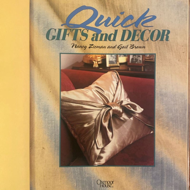 Quick Gifts and Decor