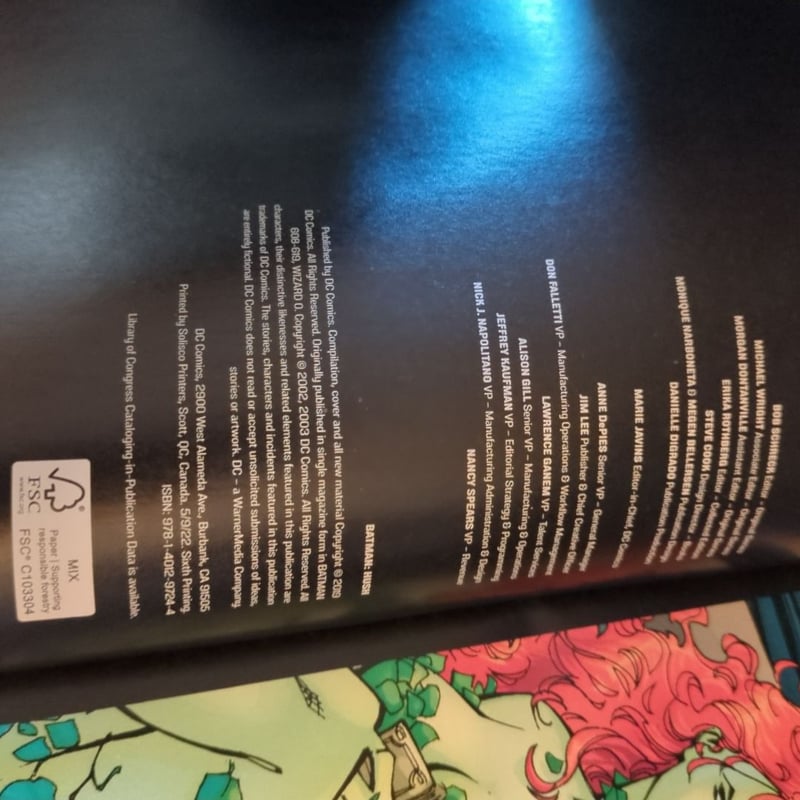 Batman: Hush (New Edition)