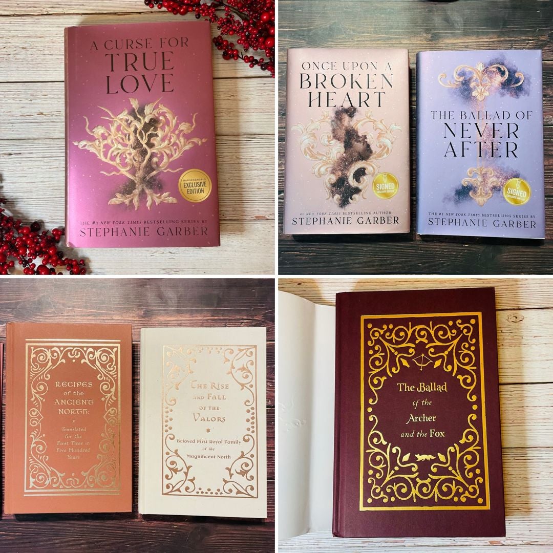 Barnes and Noble Once Upon a Broken Heart Ballad of Never After Curse for True Love SIGNED by