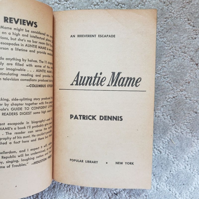 Auntie Mame (2nd Popular Library Edition Printing, 1956)