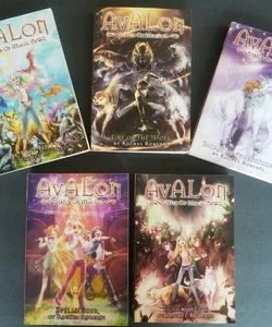 RARE 2008 "REVISED EDITIONS" SET OF AVALON WEB OF MAGIC BOOKS BY RACHEL ROBERTS
