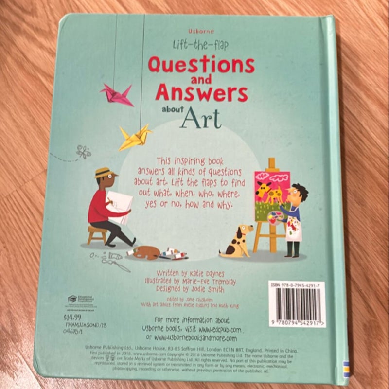 Lift-The-Flap Questions and Answers about Art IR