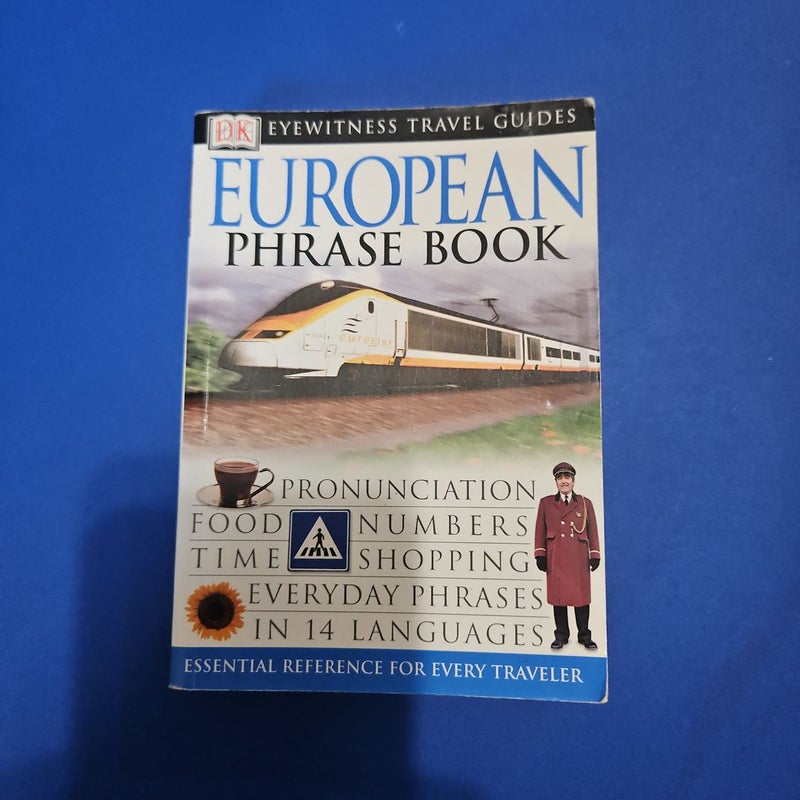 Eyewitness Travel Guide - European Phrase Book