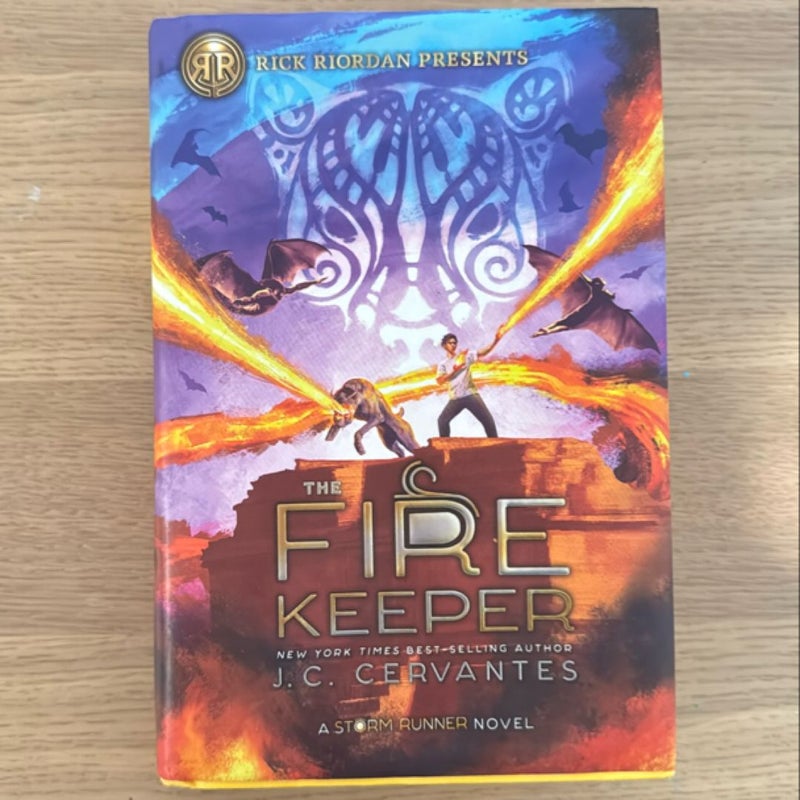 The Fire Keeper (a Storm Runner Novel, Book 2)