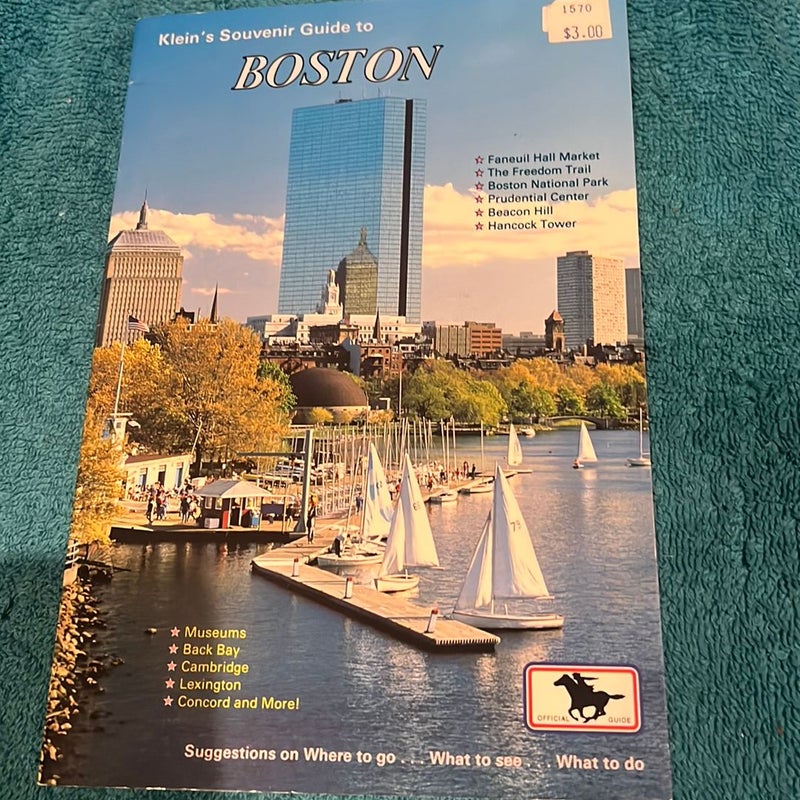 Kleins Souvenir Guide to Boston