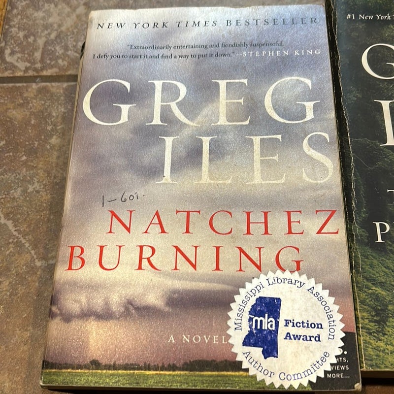Bundle of 3 Greg Iles Penn Cage Series Books