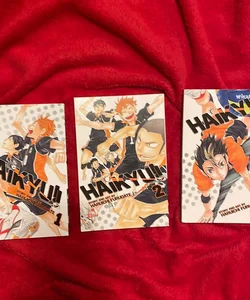 Haikyu!!, Vol. 1-3