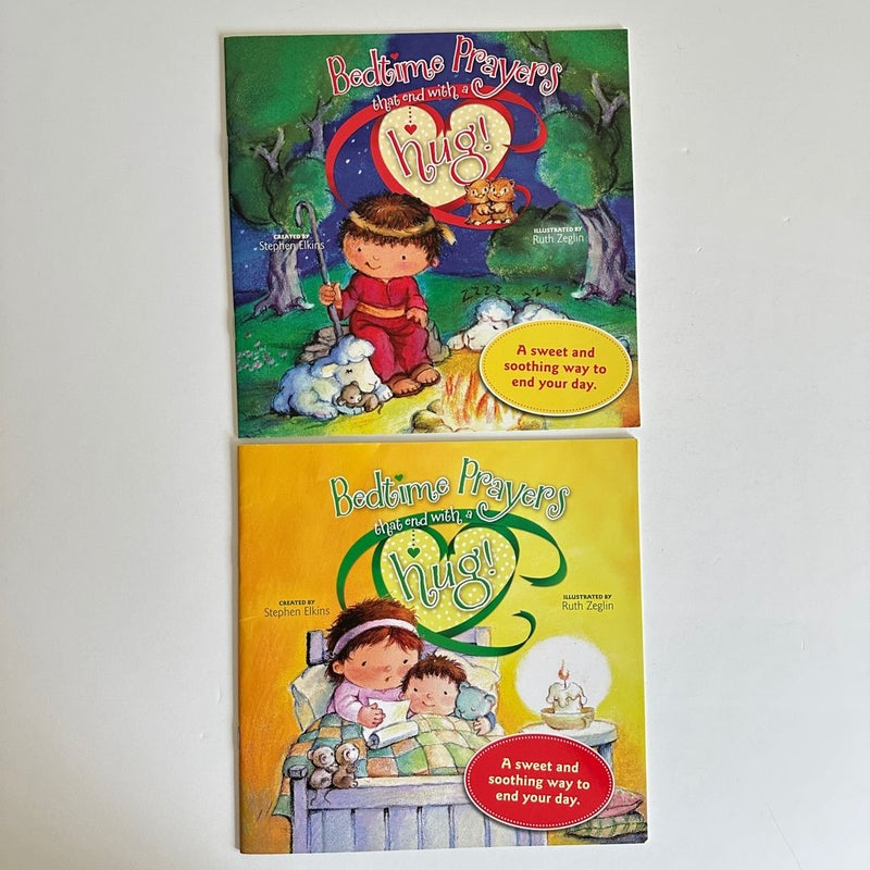 Bedtime Prayers That End with a Hug! book bundle