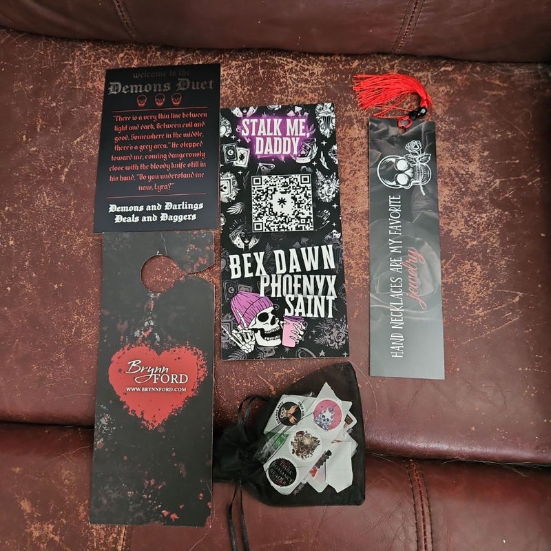 Dark romance collectible exclusive bookish merch