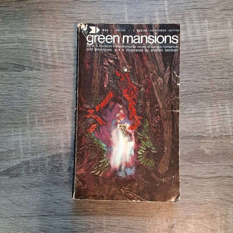 Green Mansions By W.H. Hudson 1970 Bantam Pathfinder Paperback 