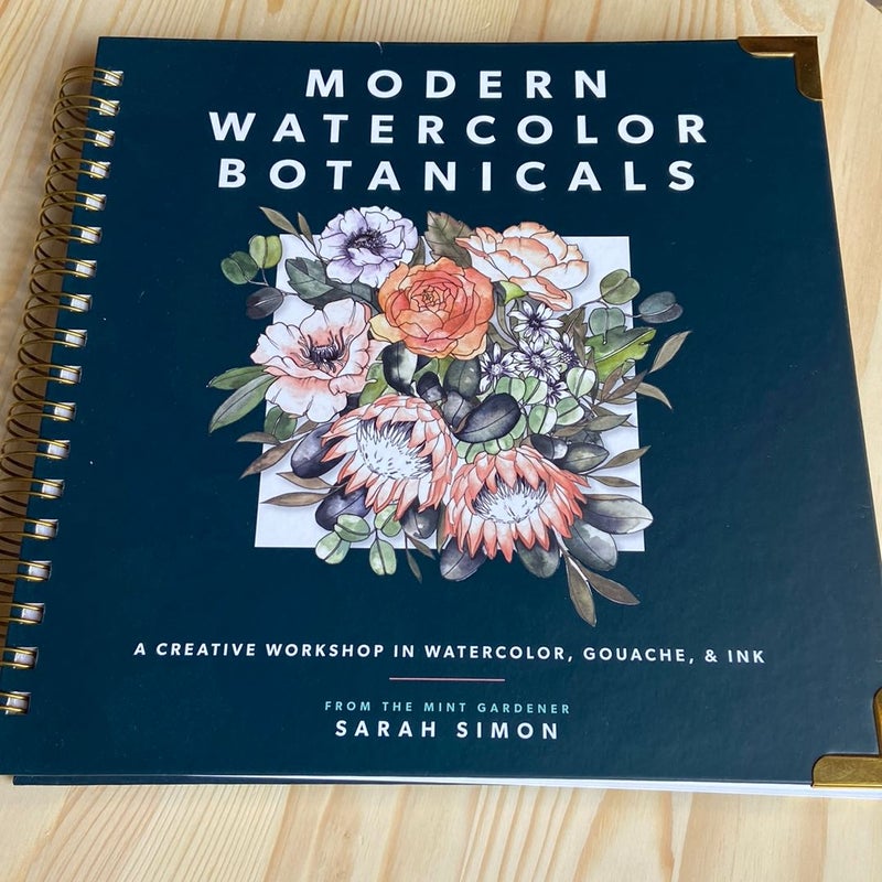 Modern Watercolor Botanicals