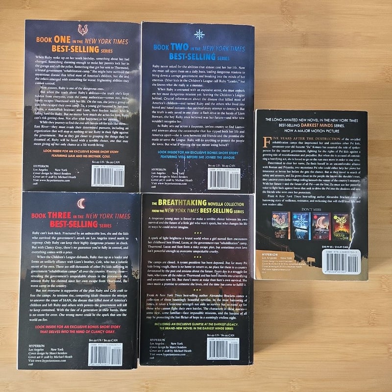 SERIES: The Darkest Minds, Never Fade, In the Afterlight, Through the Dark, The Darkest Legacy