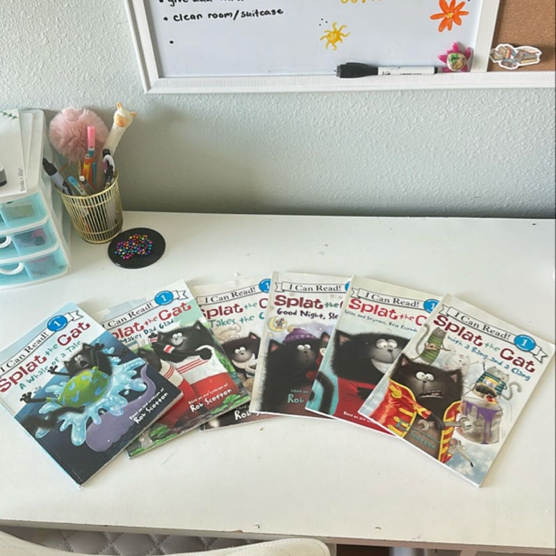 Splat the Cat - 6 book series