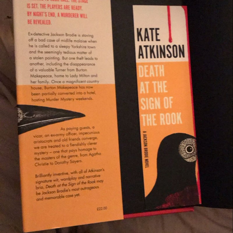 Death at the Sign of the Rook - UK Edition with Bonus author interview and matching bookmark!