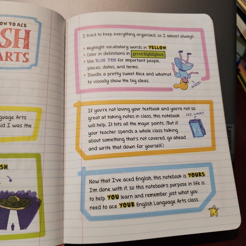 Everything You Need to Ace English Language Arts in One Big Fat Notebook