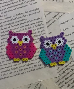 Owl figurines (MUST BUY WITH A BOOK)