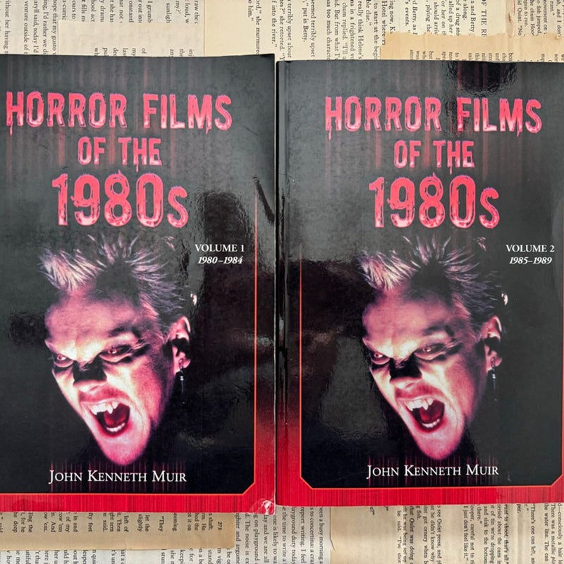 Horror Films of The 1980s