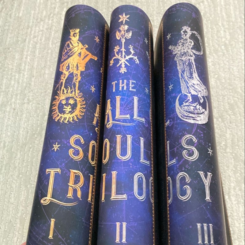 All Souls Trilogy DUST JACKETS