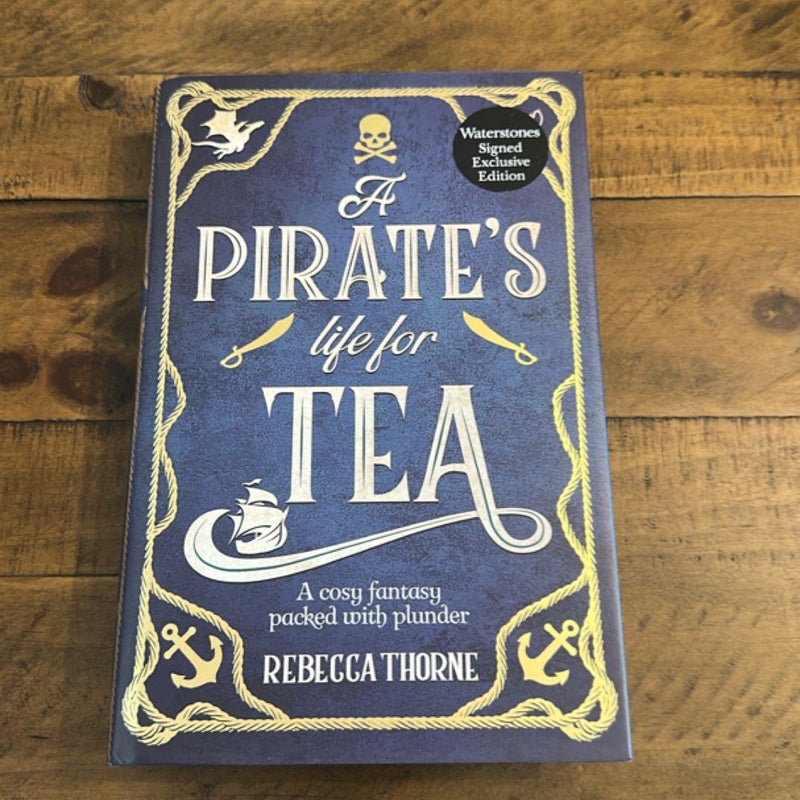A Pirates Life For Tea Waterstones Signed Ed