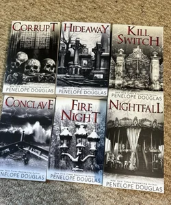 Devils Night series by Penelope Douglas out of print covers