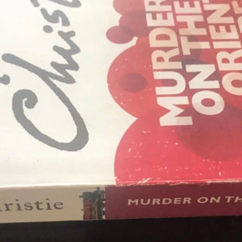 Murder On the Orient Express By Agatha Christie 2011 Poirot Paperback GC