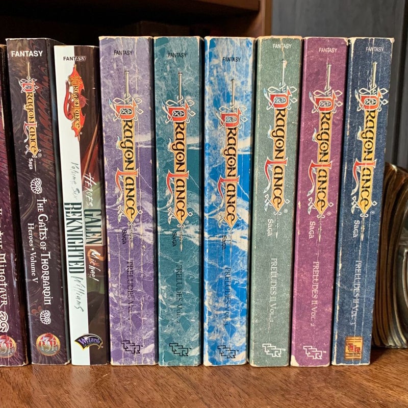 DragonLance: Complete Tales 1-6, Heroes 1-6, and Preludes 1-6, 18 Book Collection