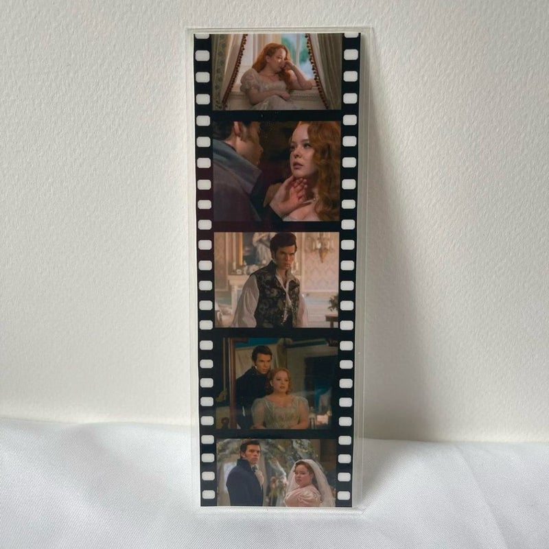 Romancing Mister Bridgerton film strip bookmark