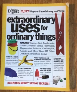 EXTRAORDINARY USES FOR ORDINARY THINGS 