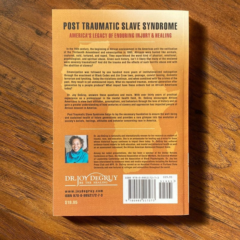 Post Traumatic Slave Syndrome