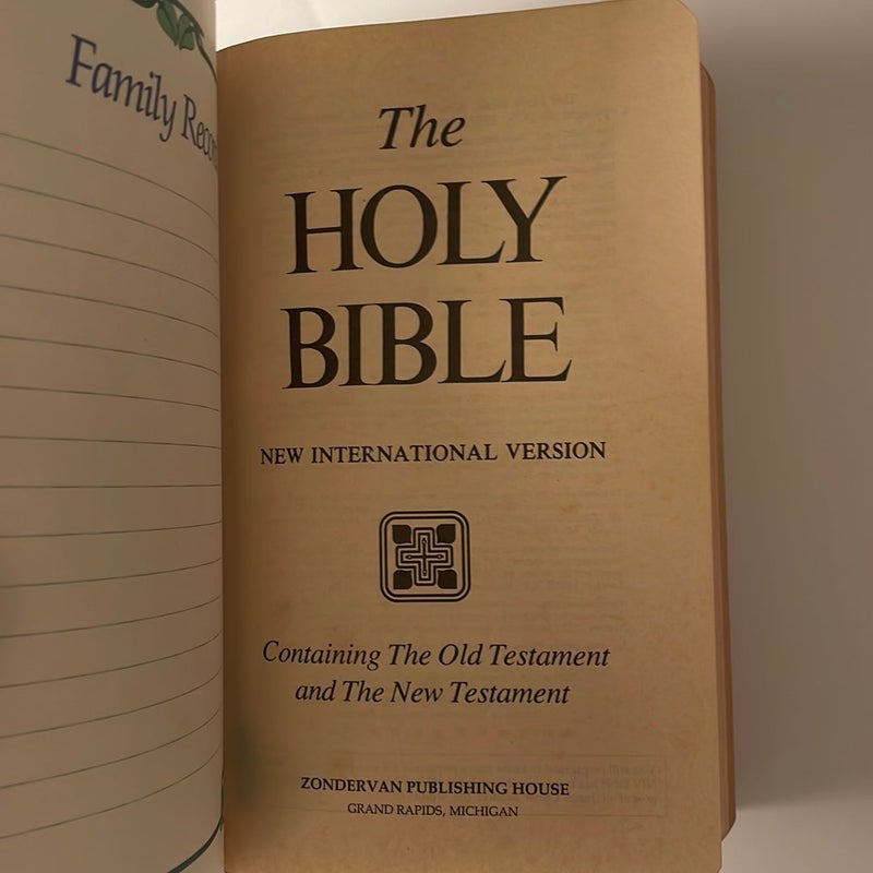 Holy Bible NIV Zondervan Red Letter 1984