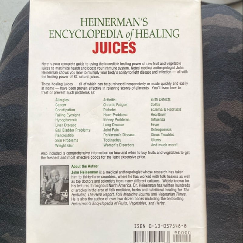 Heinerman's Encyclopedia of Healing Juices