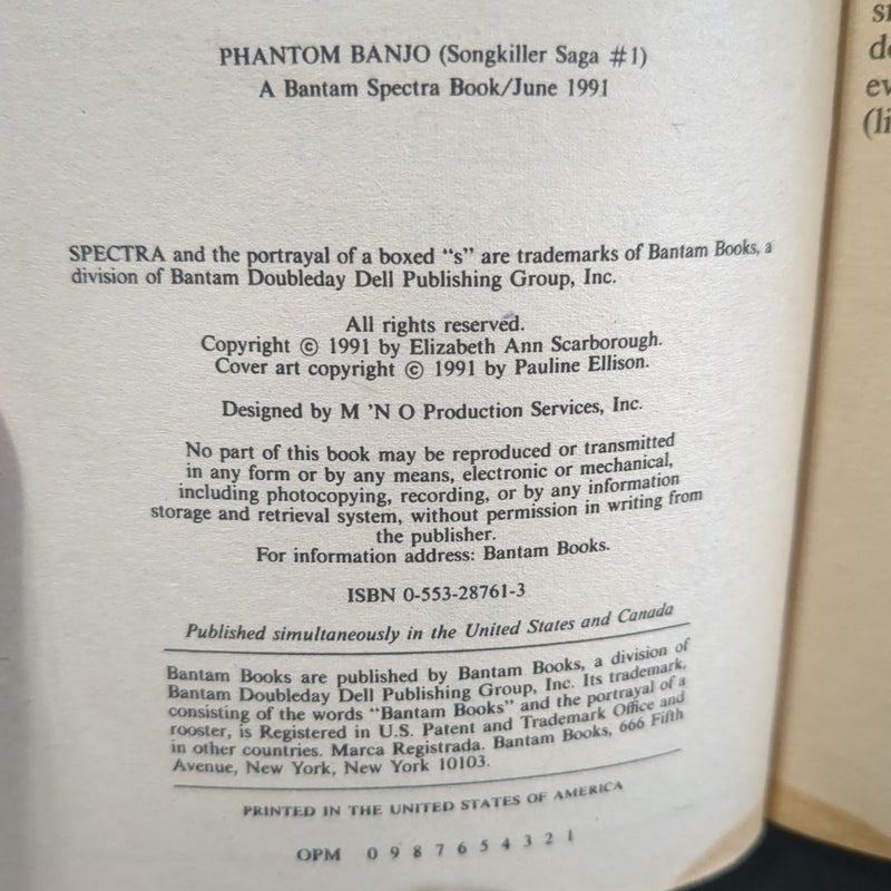 Phantom Banjo Book 1 of 3
