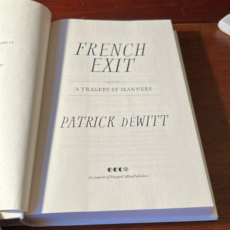 French Exit (1st Ed/1st)