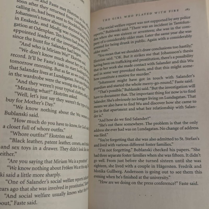 The Girl Who Played with Fire