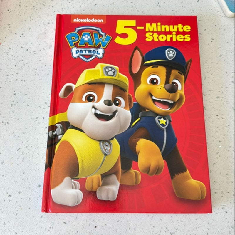 Paw Patrol 5-Minute Stories