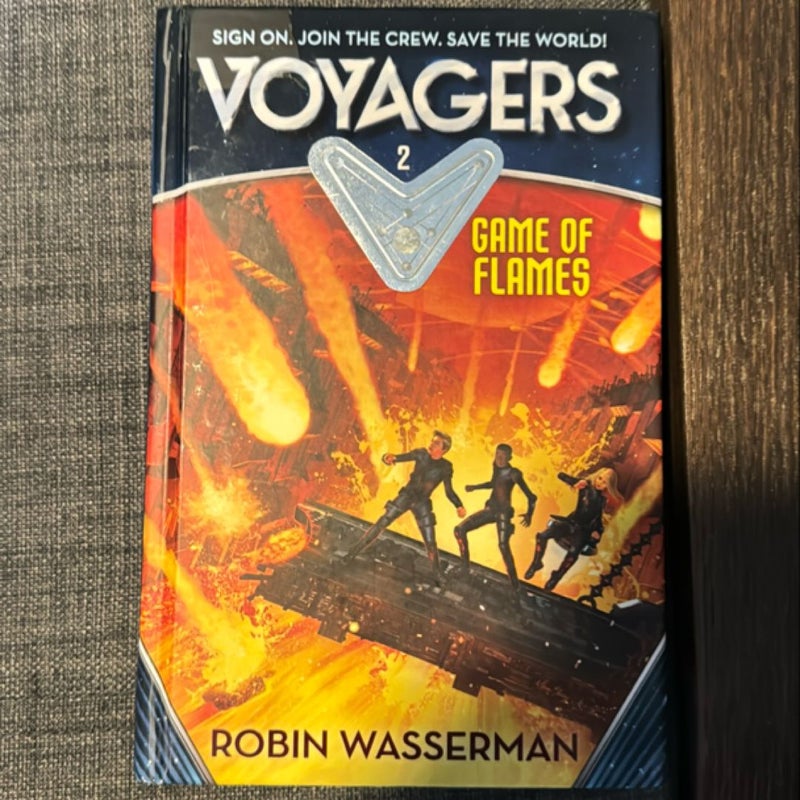 Voyagers: Game of Flames (Book 2)