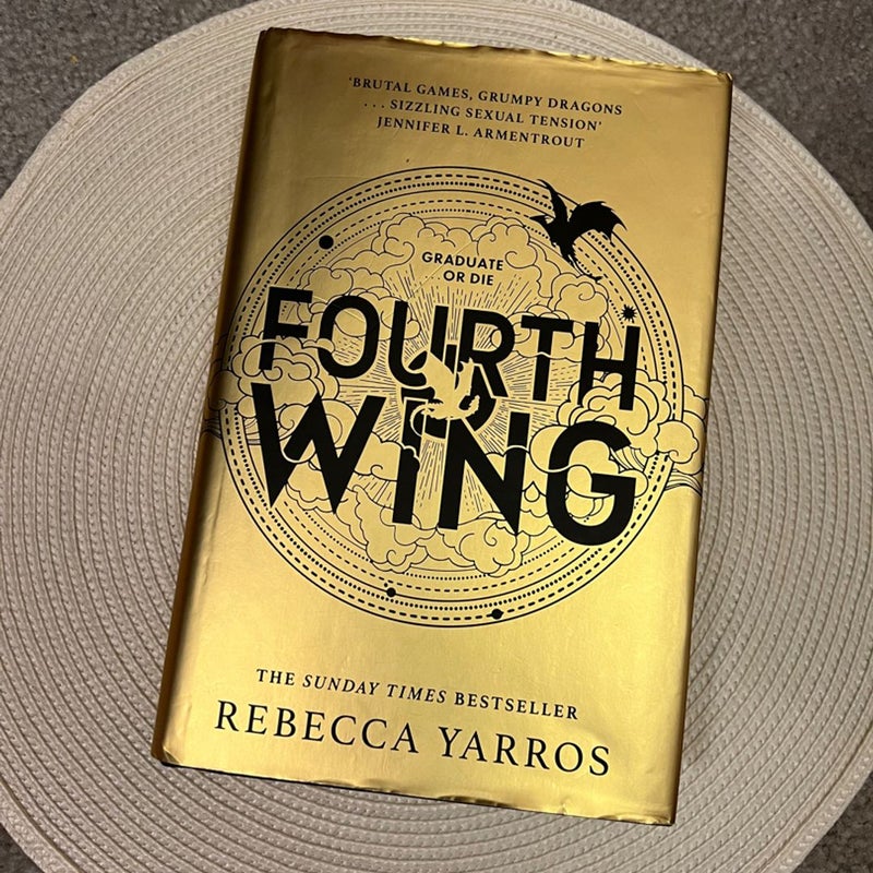 Signed UK 1st edition Fourth Wing