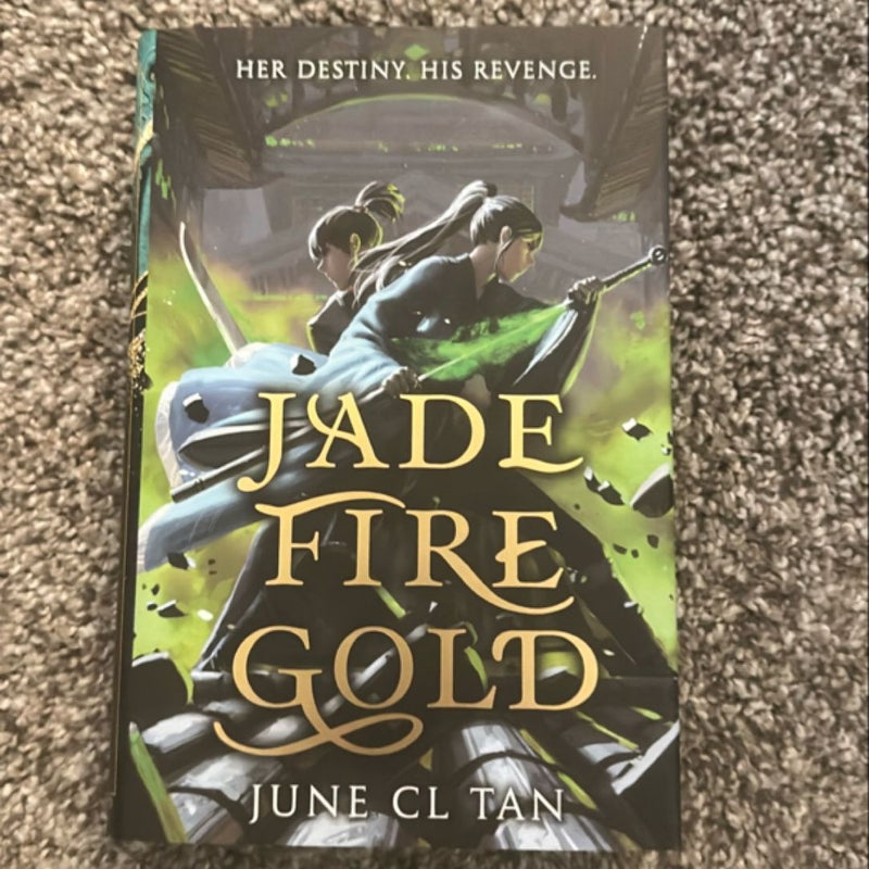 Jade Fire Gold Owlcrate Signed First Edition