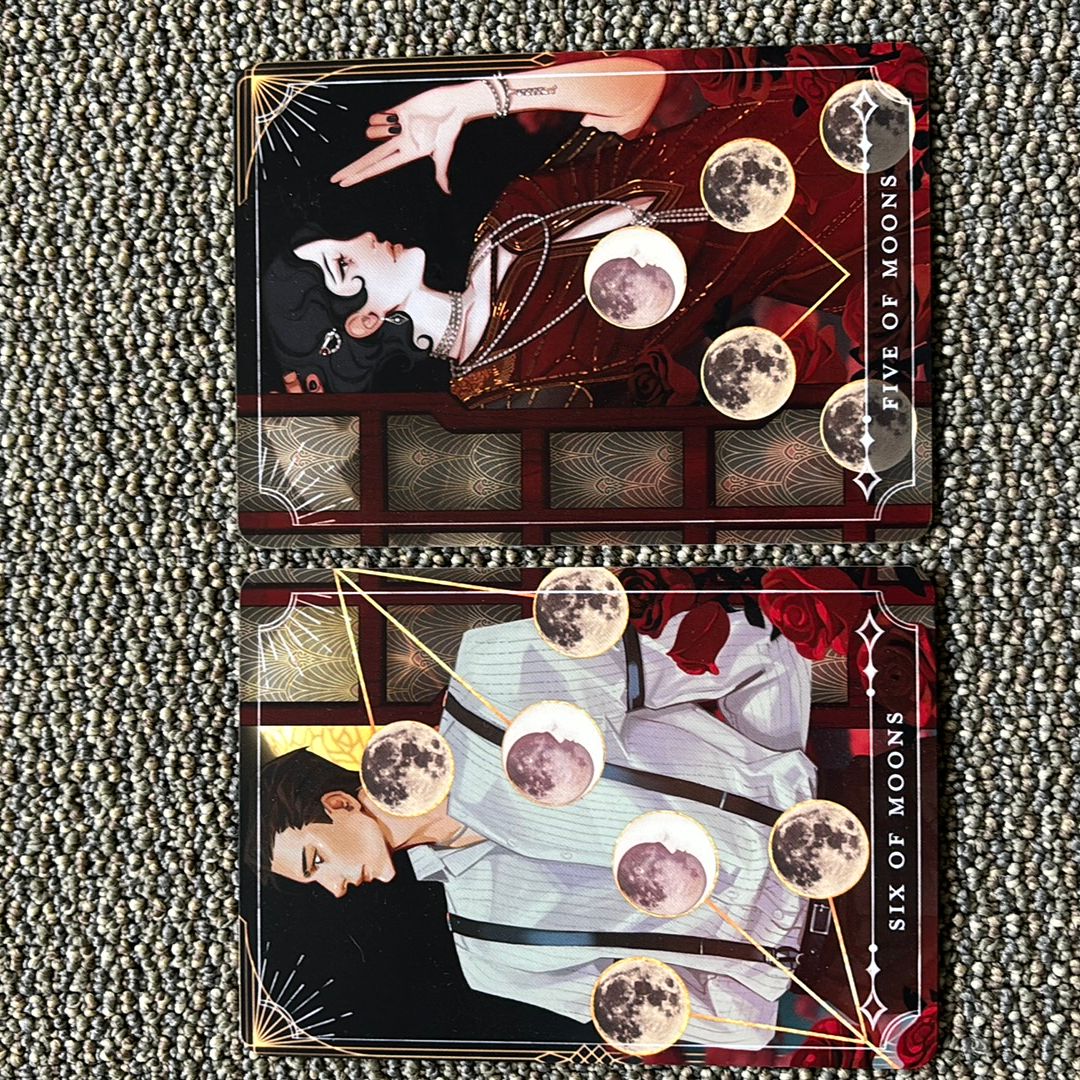 Fairyloot These Violent Delights tarot cards