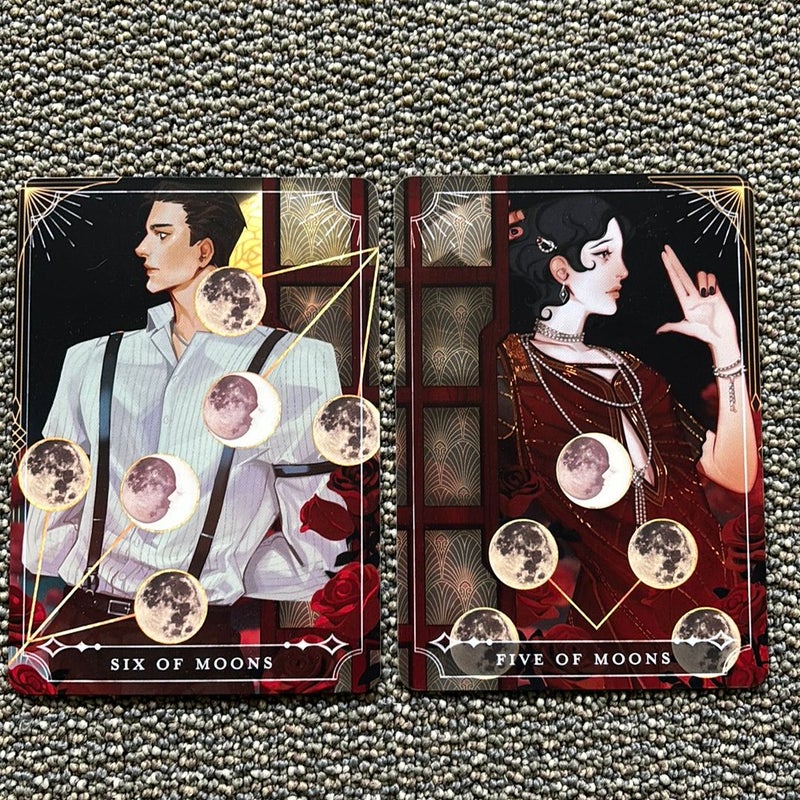 Fairyloot These Violent Delights tarot cards
