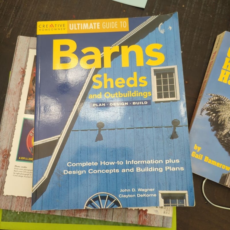 Barns Sheds and Outbuildings