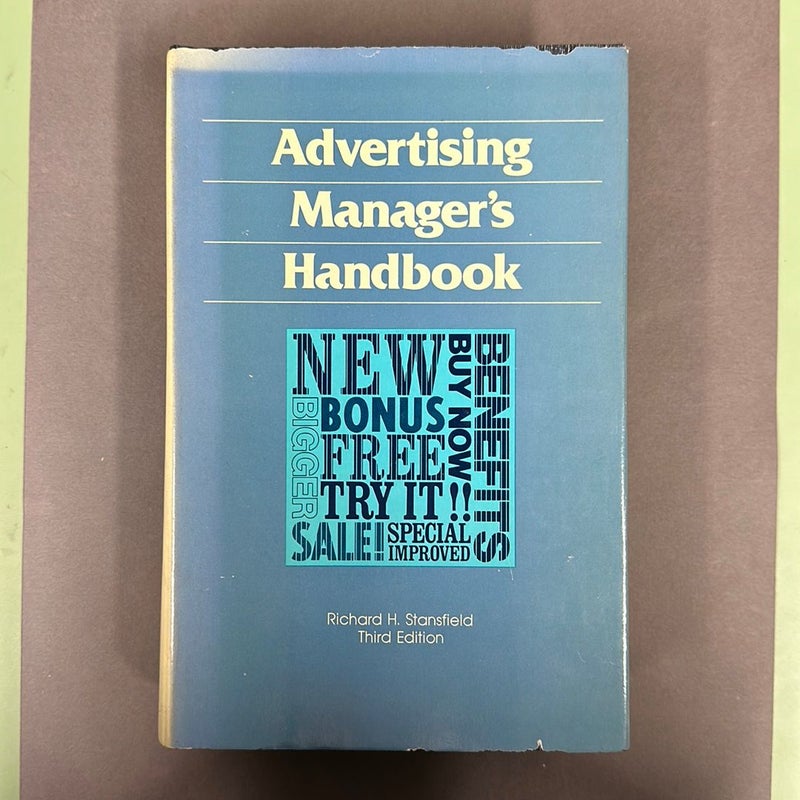 Dartnell's Advertising Manager's Handbook