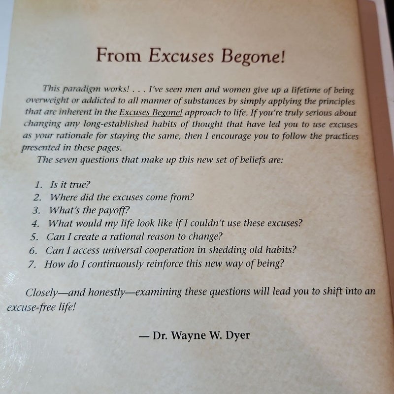 Excuses Begone!