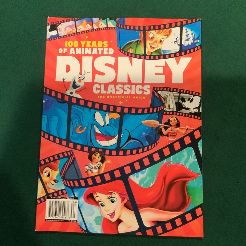 100 Years of Animated Disney Classics