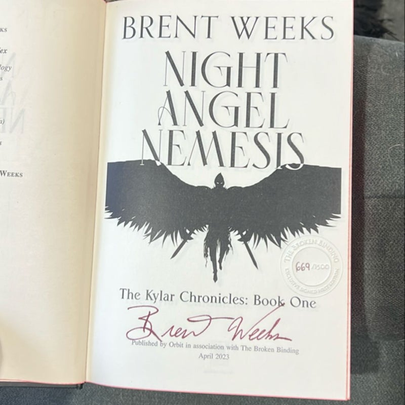 Goldsboro - Night Angel Nemesis SIGNED