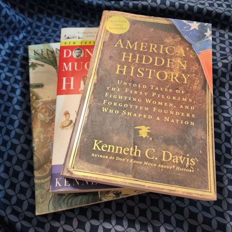 3 Book History Bundle of Kenneth C. Davis