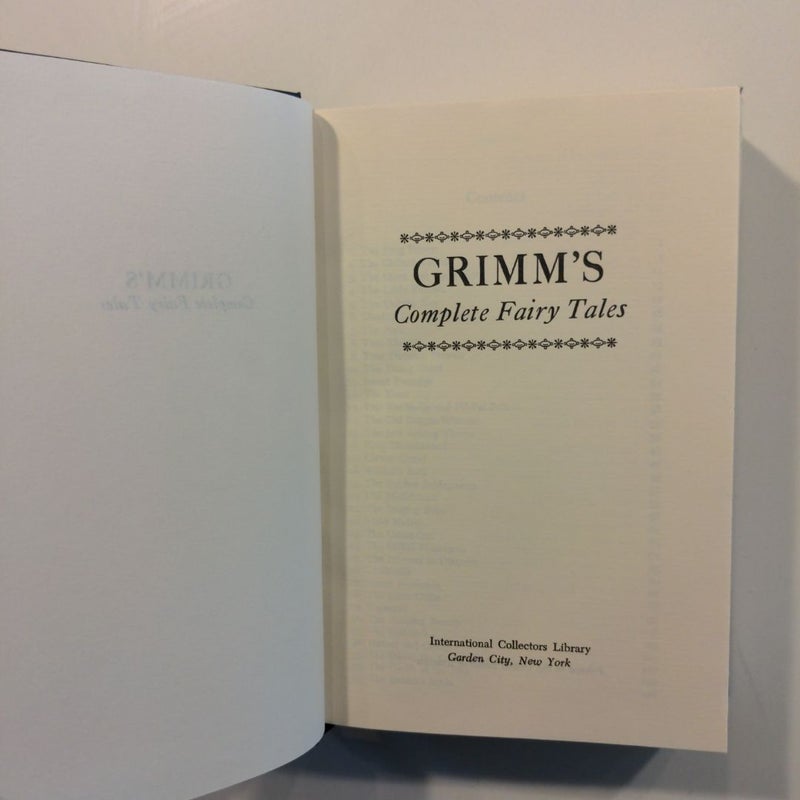 Grimm's Complete Fairy Tales